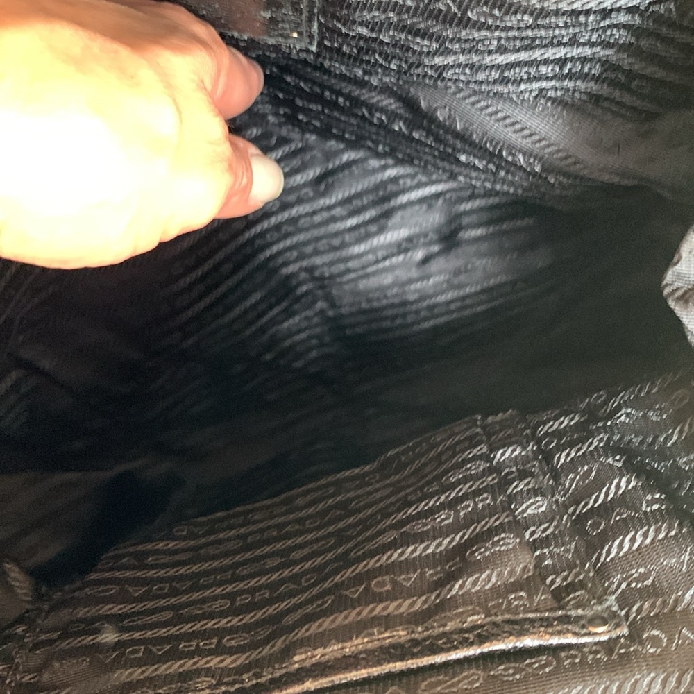 Prada Tessuto Nylon & Cuervo Leather - Picture 4 of 14